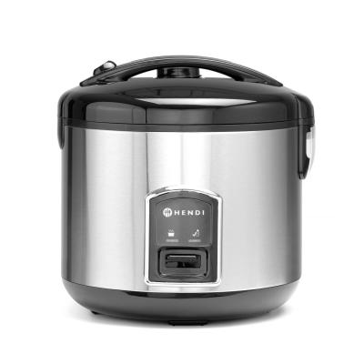 Rýžovar s funkcí vaření v páře, HENDI, Profi Line, 1,8L, 230V/700W, ⌀280x(H)285mm | 240410